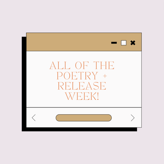 All of the poetry and release week | Elaelah Harley
